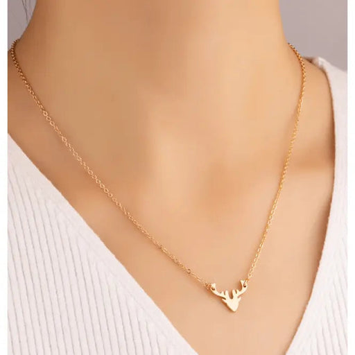 Reindeer pendant necklace - LECCE