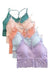 Ribbed and Lace Bralette - LECCE