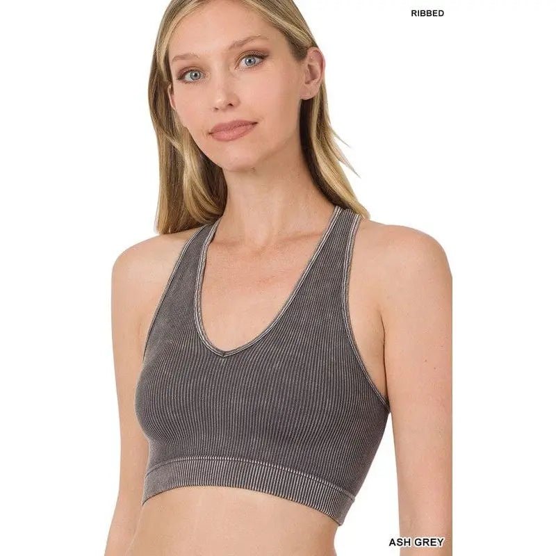 Ribbed Racerback Tank - LECCE