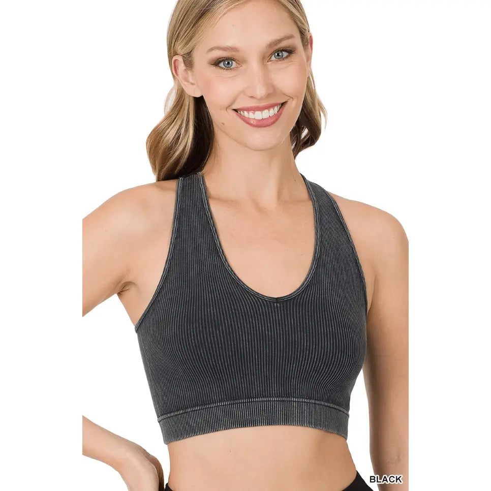 Ribbed Racerback Tank - LECCE