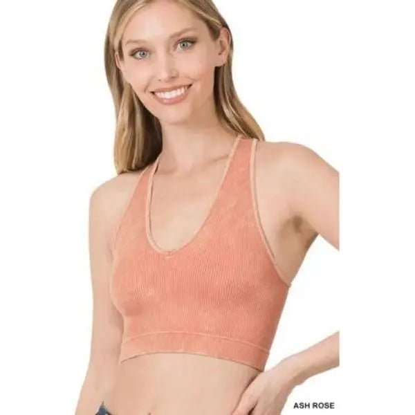 Ribbed Racerback Tank - LECCE