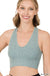 Ribbed Racerback Tank - LECCE