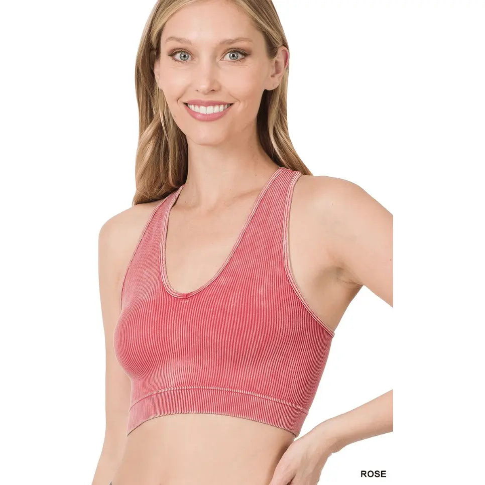 Ribbed Racerback Tank - LECCE