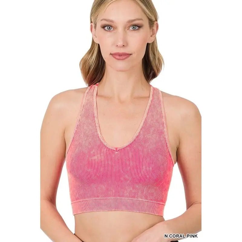Ribbed Racerback Tank - LECCE