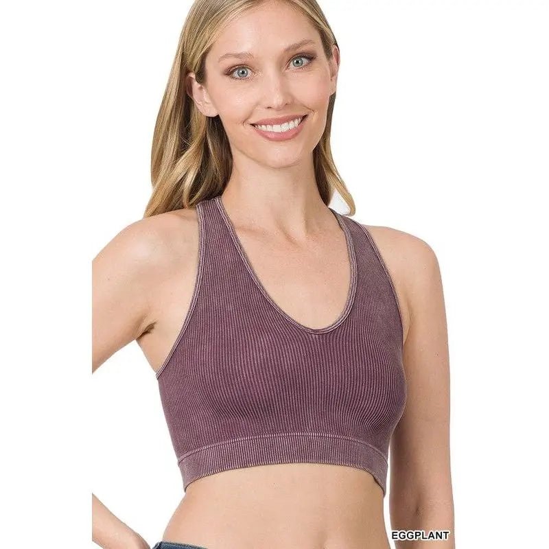 Ribbed Racerback Tank - LECCE