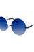 Round Fashion Metal Sunglasses - LECCE