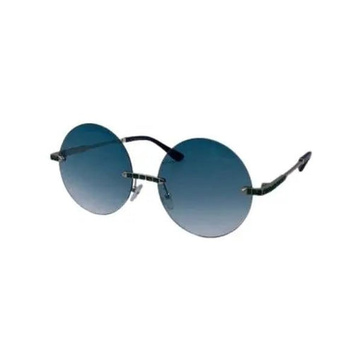 Round Fashion Metal Sunglasses - LECCE