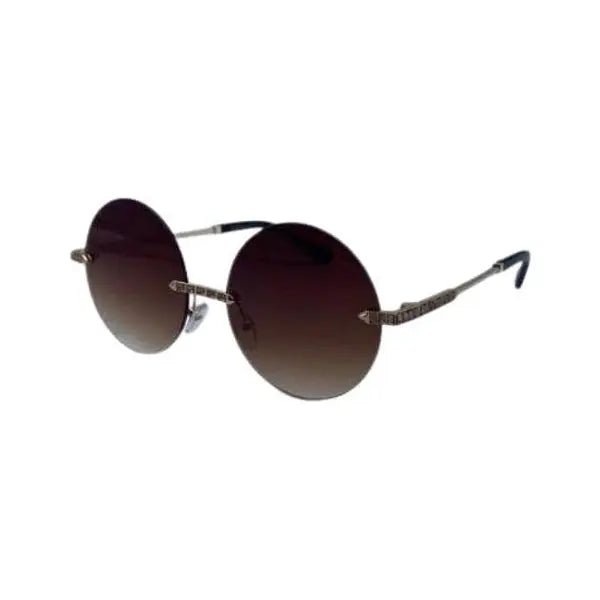 Round Fashion Metal Sunglasses - LECCE