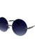 Round Fashion Metal Sunglasses - LECCE