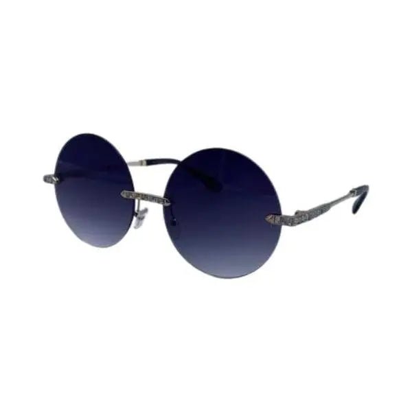 Round Fashion Metal Sunglasses - LECCE