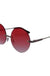 Round Fashion Metal Sunglasses - LECCE
