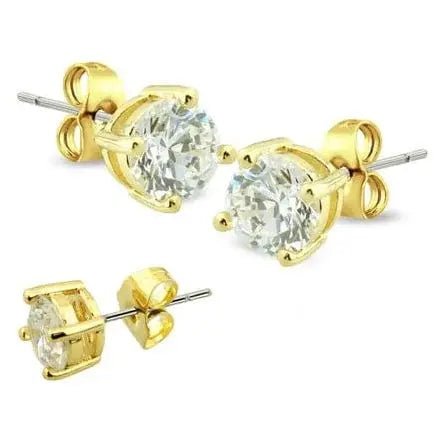Round studs earrings - LECCE
