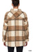 Sherpa Plaid Shacket With Pockets - LECCE