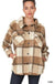 Sherpa Plaid Shacket With Pockets - LECCE