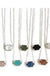 Luxury brand Druzy necklaces Jewelry silver