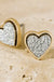Heart Stud Earrings LECCE