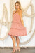 Sleeveless tiered summer dress - LECCE