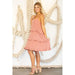 Sleeveless tiered summer dress - LECCE