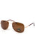 Slim Metal Aviator Glasses - LECCE