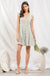 Speckled button up mini dress - LECCE
