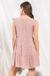 Speckled button up mini dress - LECCE