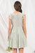 Speckled button up mini dress - LECCE