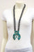 Squash Blossom Turquoise Necklace - LECCE