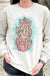 Pumpkin Stacked sweatshirt
