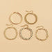 stacking chain link bracelet set - LECCE