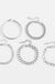 stacking chain link bracelet set - LECCE