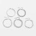 stacking chain link bracelet set - LECCE