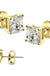 Stainless steel gold earring - LECCE