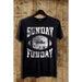 Sunday Funday Football Graphic Tee - LECCE