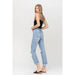 Super high rise distressed relaxed straight - LECCE