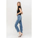 Super high rise tattered ankle straight - LECCE