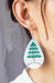 Teardrop christmas tree earring - LECCE