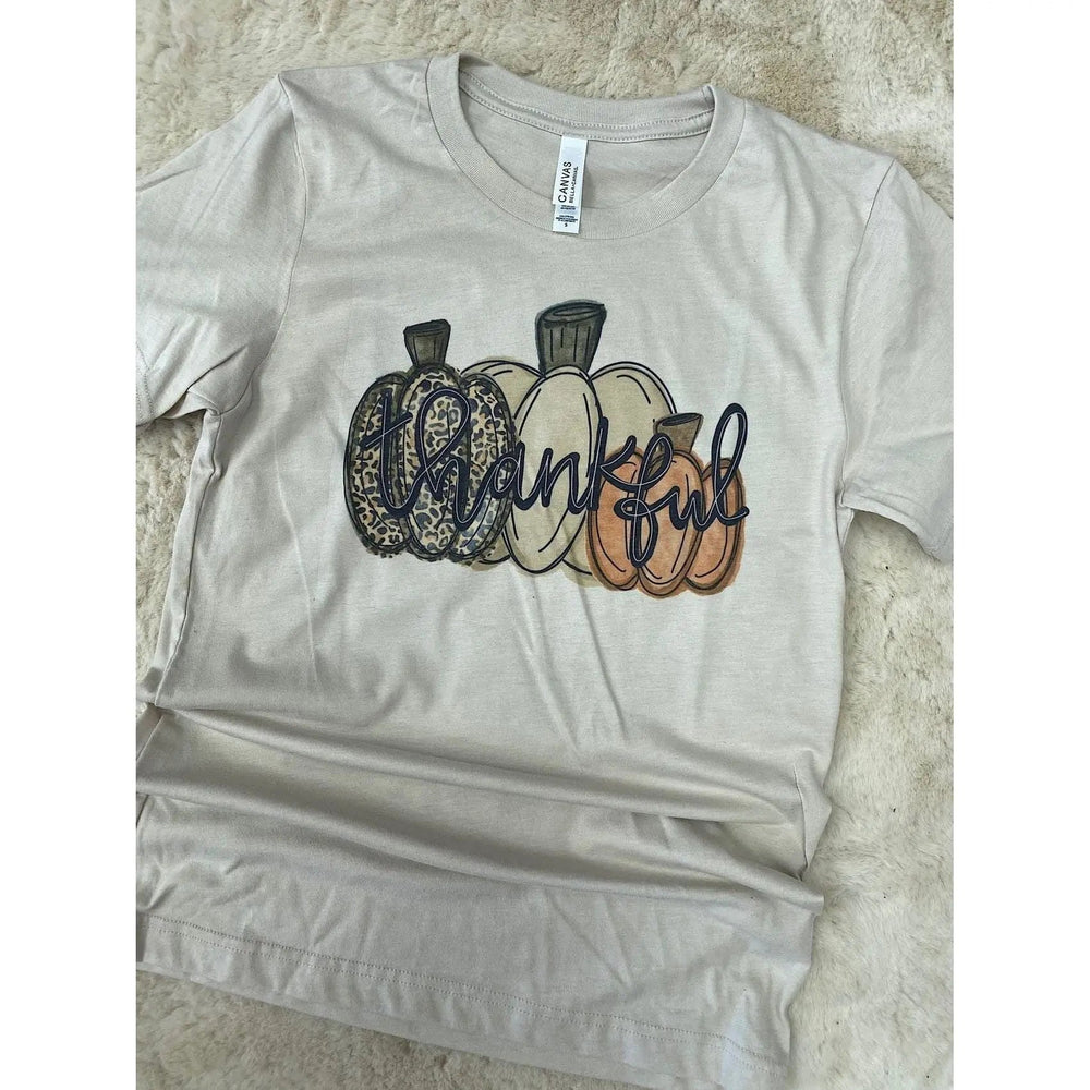Thankful Pumpkin Tee - LECCE