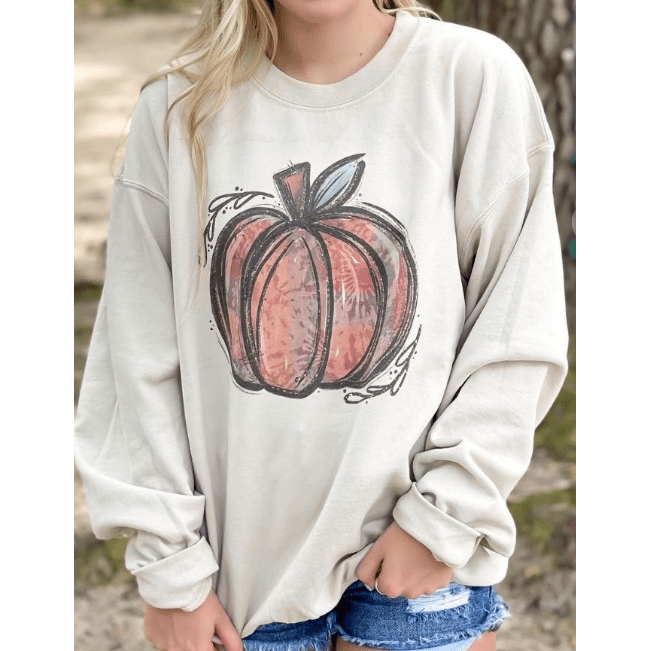 Tie Dye Pumpkin sweatshirt