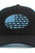 Usa fish flag mesh back ballcap - LECCE