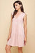 V - neck line skimmer tier dress - LECCE
