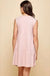 V - neck line skimmer tier dress - LECCE