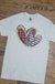 Valentine's 3 Hearts Graphic Tee - LECCE