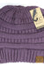 Solid  classic  cc beanie  tail 