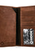 Wallet with brown leather - LECCE