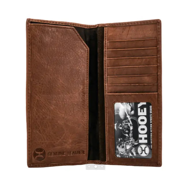 Wallet with brown leather - LECCE