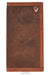 Wallet with brown leather - LECCE