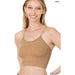Washed Ribbed Seamless Double Strap Brami - LECCE