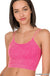 Washed Ribbed Seamless Double Strap Brami - LECCE