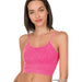 Washed Ribbed Seamless Double Strap Brami - LECCE