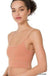 Washed ribbed square neck cropped - LECCE